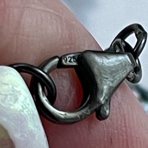 Labradorite Beaded Necklace with Tassel & Large Accent Opal Tassel Necklace - Picture 5 of 5